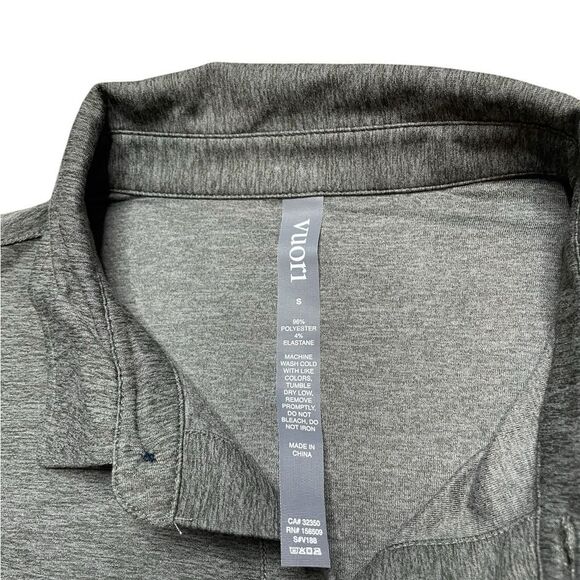 NWT VUORI Strato Tech Polo Balsam heather Size Small - Picture 6 of 6